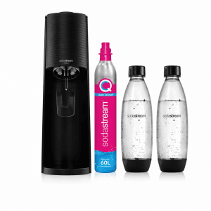Сатуратор SodaStream Terra Mega Pack (чорний) 2 пляшки