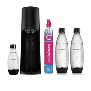 Сатуратор SodaStream Terra Mega Pack (чорний) 3 пляшки